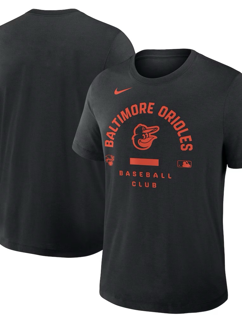 Men's Nike Baltimore Orioles Black Team Training Top XL